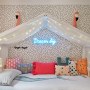 Modern Family Living | Girls Bedroom | Interior Designers